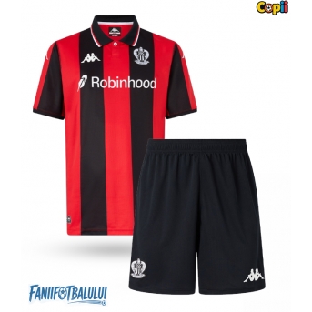 OGC Nice Echipament de Fotbal Replică 2025-26 Copii Acasa (+ Șorturi)